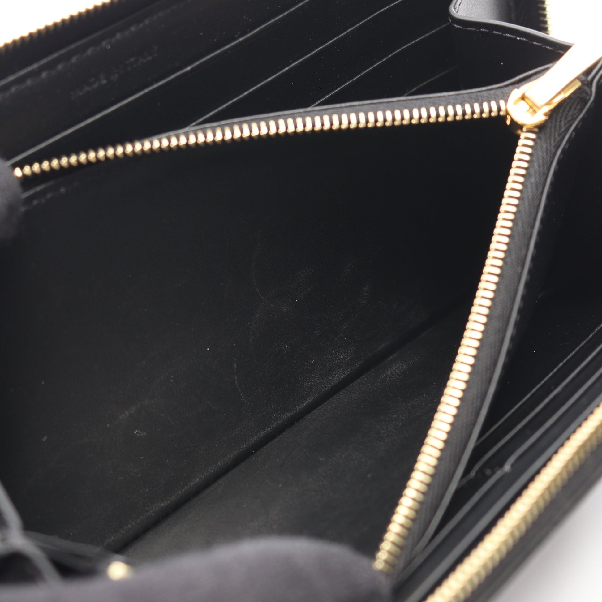 トリオンフ ラージ ジップウォレット ラウンドファスナー長財布 PVC ブラック セリーヌ 財布・小物 CELINE