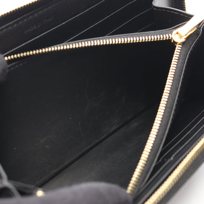 トリオンフ ラージ ジップウォレット ラウンドファスナー長財布 PVC ブラック セリーヌ 財布・小物 CELINE