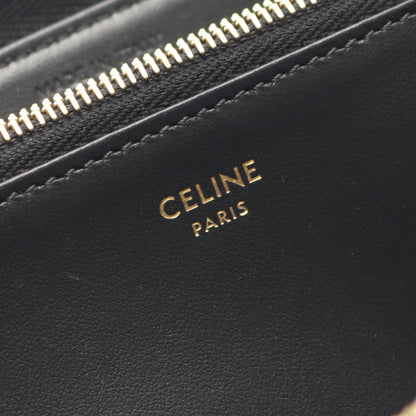 トリオンフ ラージ ジップウォレット ラウンドファスナー長財布 PVC ブラック セリーヌ 財布・小物 CELINE