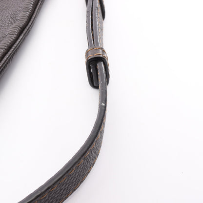 ショルダーバッグ レザー ダークブラウン ロエベ バッグ LOEWE