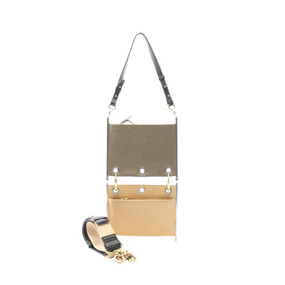 ショルダーバッグ レザー カーキグリーン カーキベージュ クロエ バッグ Chloe