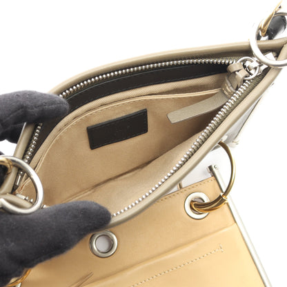 ショルダーバッグ レザー カーキグリーン カーキベージュ クロエ バッグ Chloe