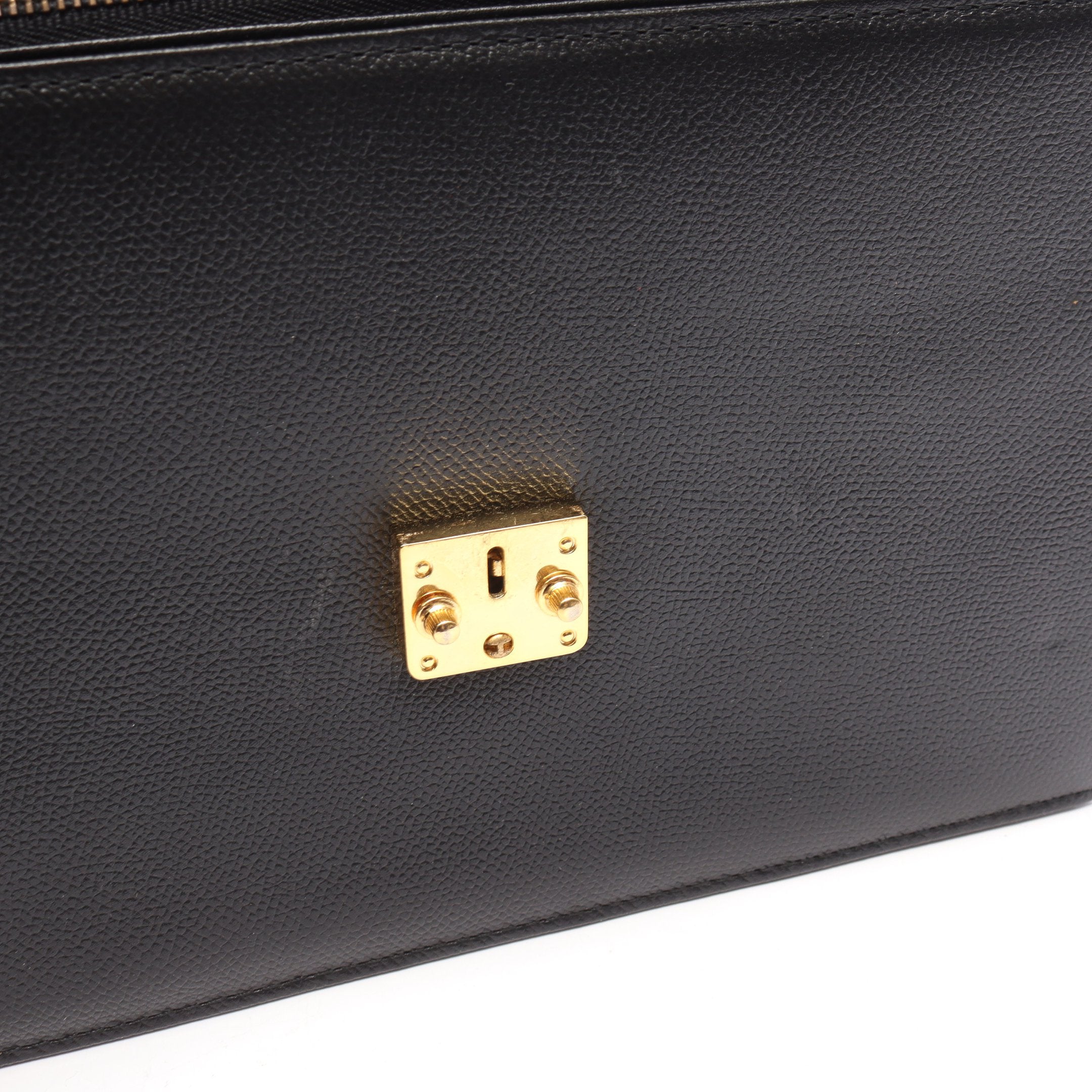 クラッチバッグ セカンドバッグ レザー ブラック イヴサンローラン – RECLO