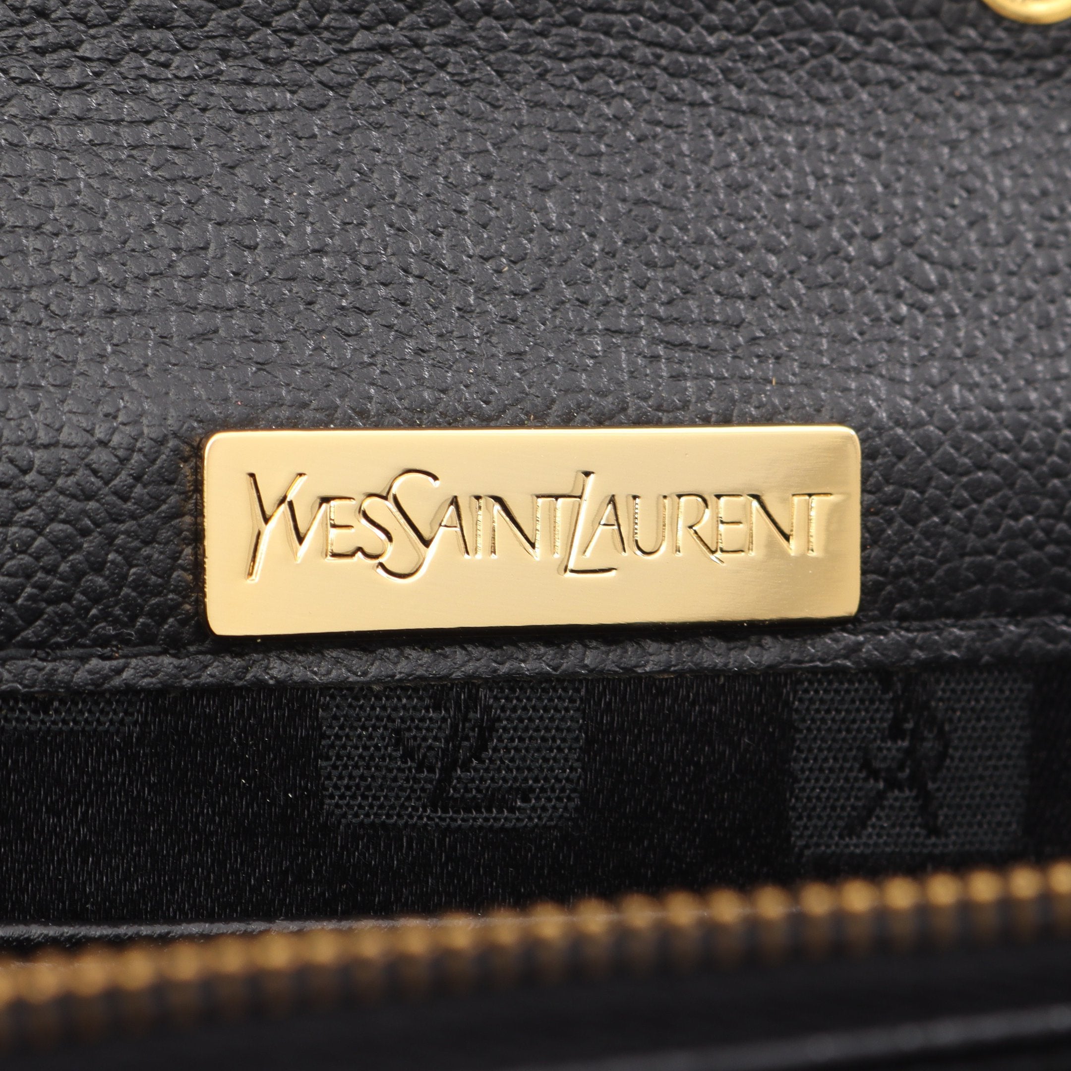 クラッチバッグ セカンドバッグ レザー ブラック イヴサンローラン – RECLO