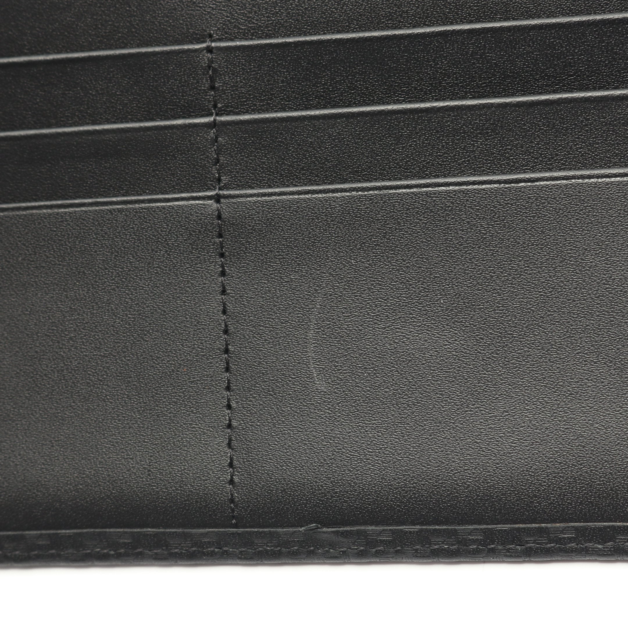 MICRO D-EIGHT マイクロ ディーエイト 二つ折り長財布 レザー ブラック