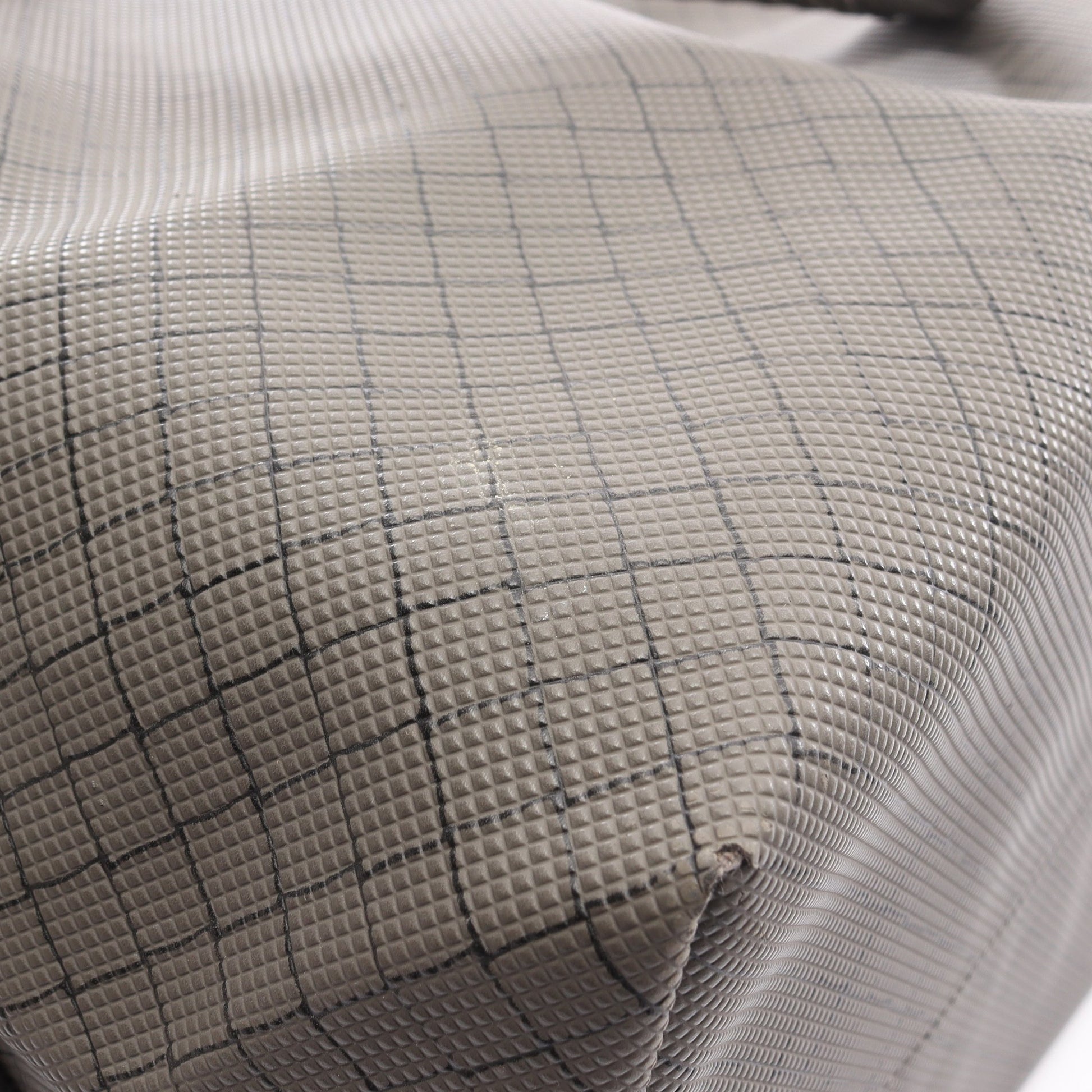 マルコポーロ ハンドバッグ トートバッグ PVC レザー グレー ボッテガヴェネタ バッグ BOTTEGA VENETA