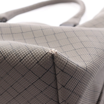 マルコポーロ ハンドバッグ トートバッグ PVC レザー グレー ボッテガヴェネタ バッグ BOTTEGA VENETA