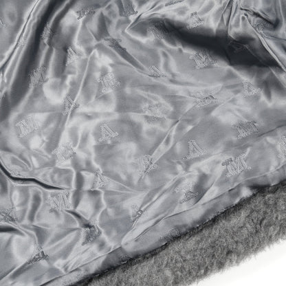 カディアック テディベア コート ウール アルパカ シルク ダークグレー マックスマーラ アウター Max Mara