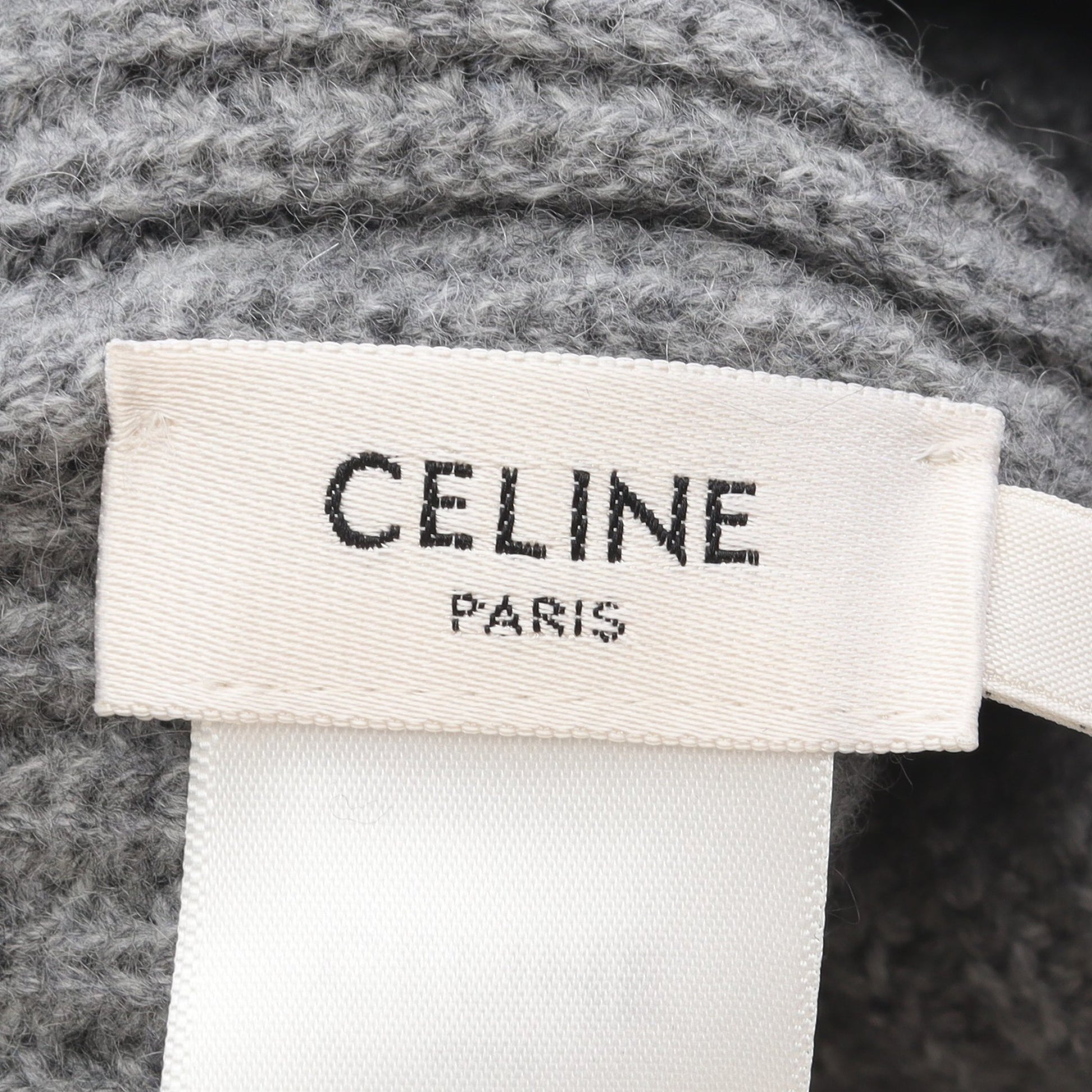 トリオンフ ビーニー カシミヤ グレー セリーヌ 財布・小物 CELINE