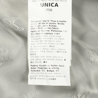 テディベア ケープ ポンチョ ウール アルパカ グレー マックスマーラ アウター Max Mara