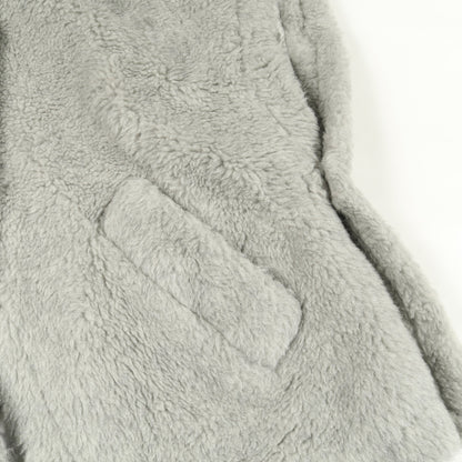 テディベア ケープ ポンチョ ウール アルパカ グレー マックスマーラ アウター Max Mara