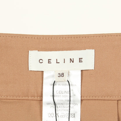Cサルキー スカート コットン ライトブラウン セリーヌ ボトムス CELINE