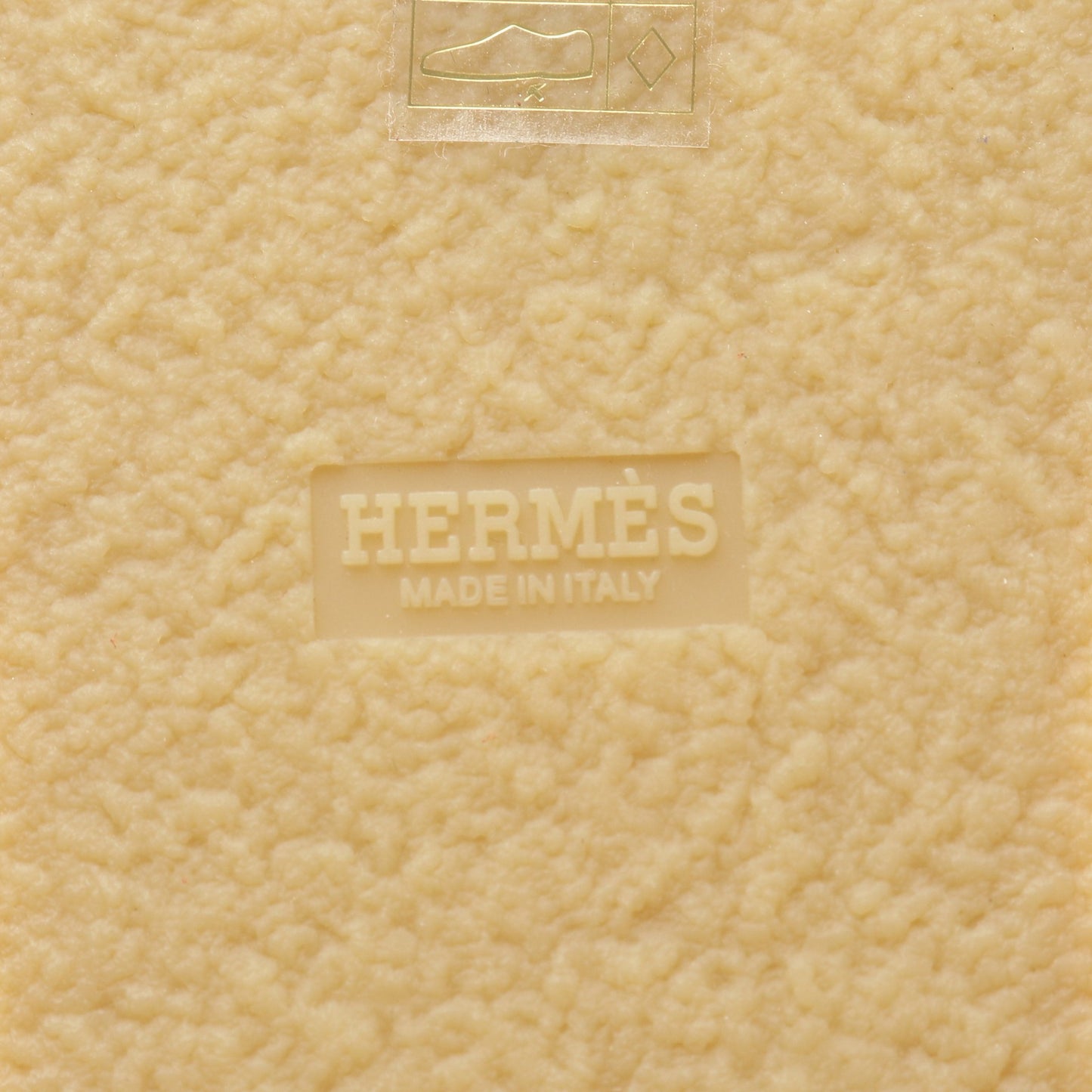 エミスフェール ブーツ スエード シアリング ブラウン アイボリー エルメス シューズ HERMES