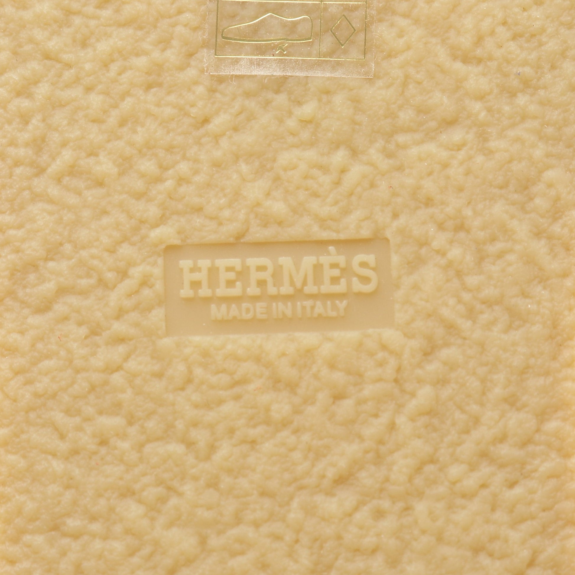 エミスフェール ブーツ スエード シアリング ブラウン アイボリー エルメス シューズ HERMES