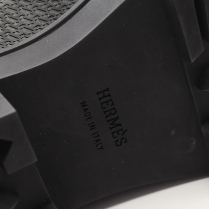 Fuji フジ キルティング ブーツ レザー オフホワイト エルメス シューズ HERMES