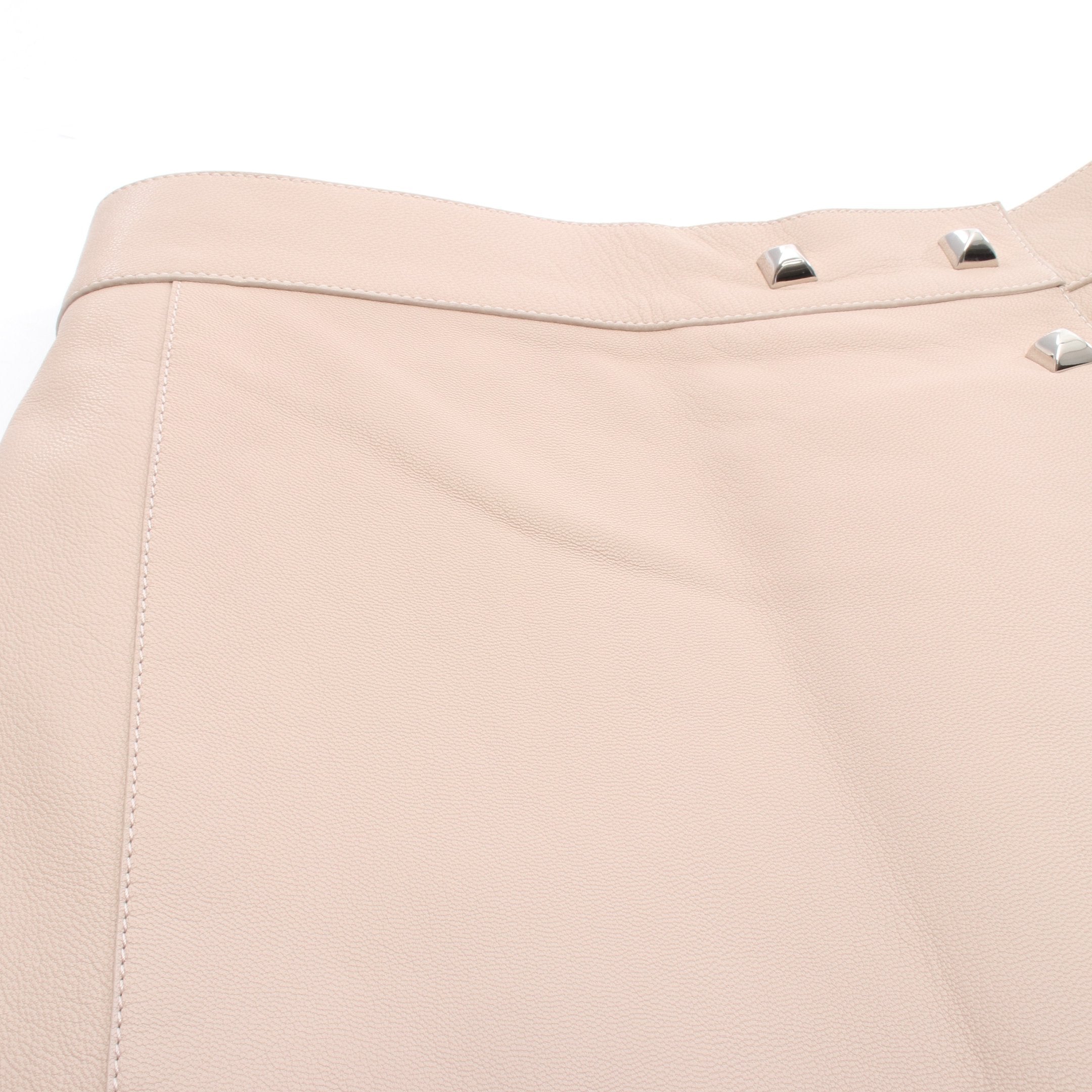 ラップスカート レザー ダスティピンク エルメス – RECLO