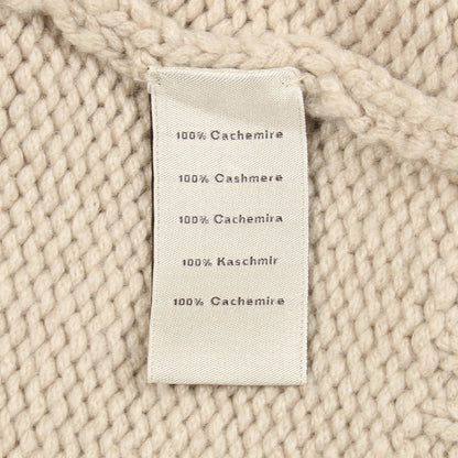 Decalcomanie ニット タートルネック カシミヤ ベージュ マルチカラー エルメス トップス HERMES