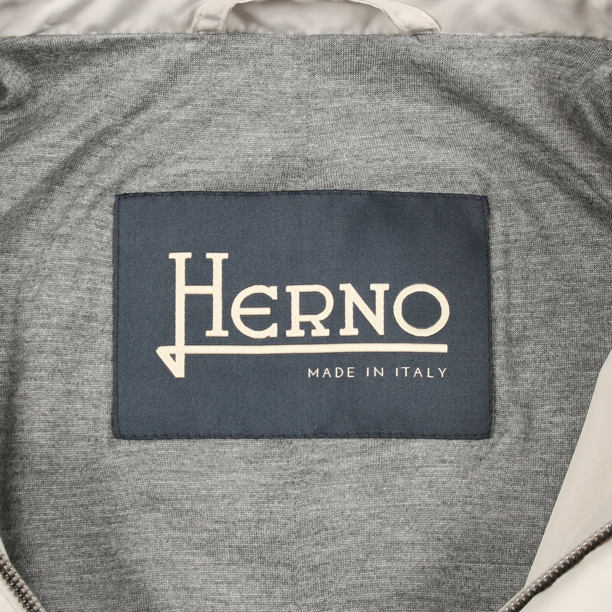 ステンカラーコート ライトグレー ヘルノ アウター HERNO