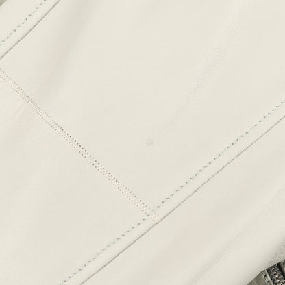 ブルゾン クロコダイル ラムスキン グレー エルメス アウター HERMES