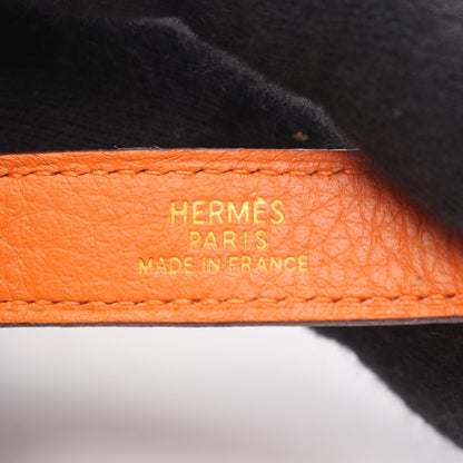 ノマド グローブホルダー レザー GP オレンジ ゴールド エルメス 財布・小物 HERMES