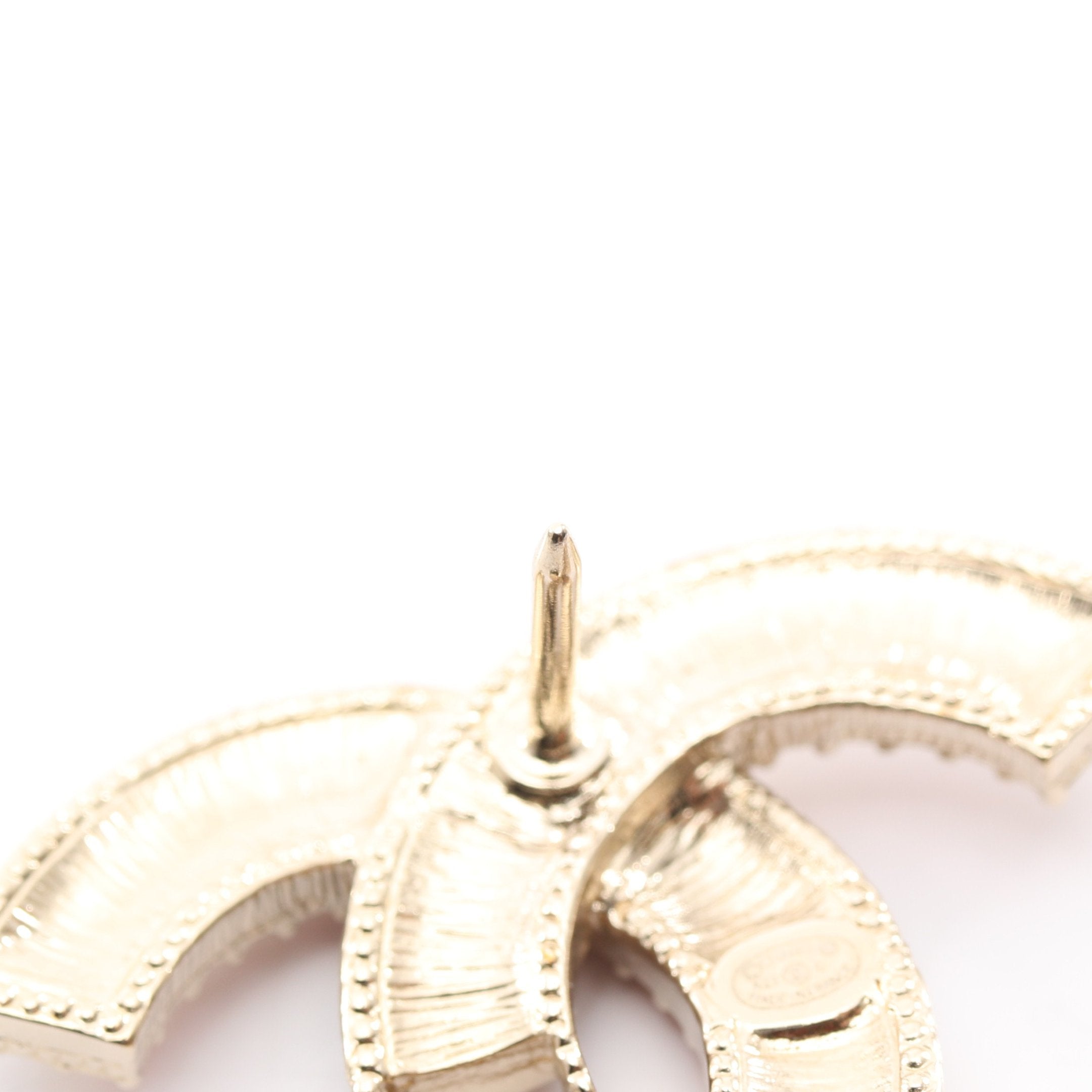 ココマーク ブローチ GP ラインストーン ゴールド マルチカラー A23C