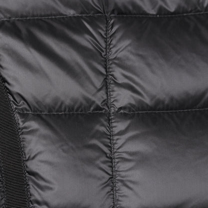 HERMINE ダウンコート ナイロン ブラック モンクレール アウター MONCLER
