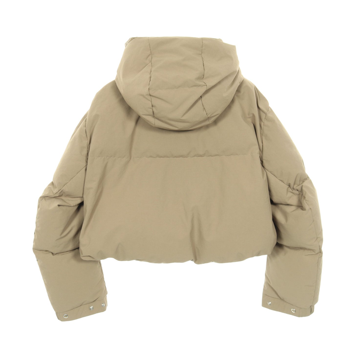 Matte Taffeta Padded Blouson パデッドフーデッド ダウンジャケット カーキベージュ サカイ アウター sacai