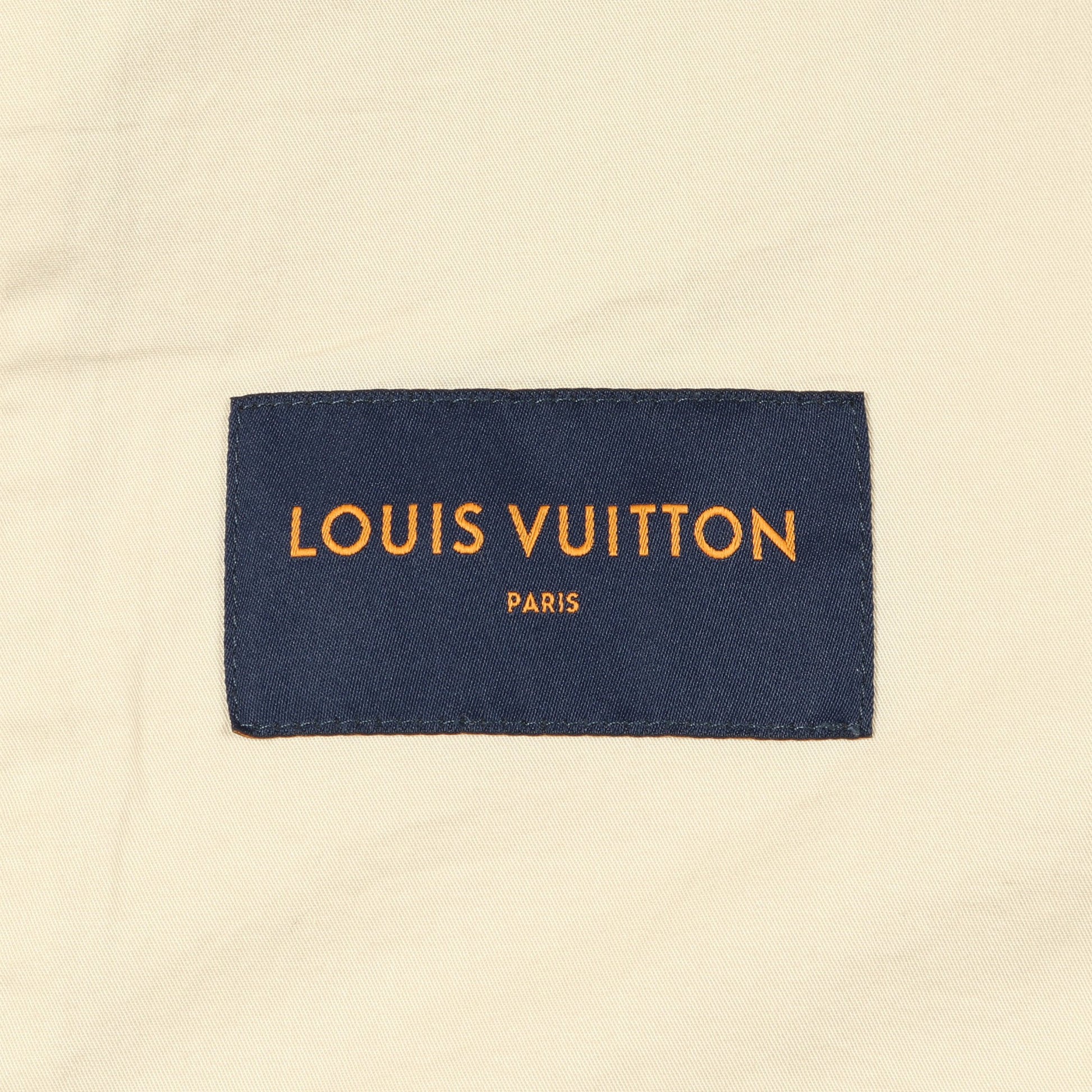 モノグラム ワークウェア ジャケット コットン アイボリー ルイヴィトン アウター LOUIS VUITTON