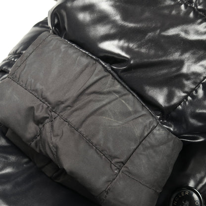 ダウンコート ナイロン ブラック フード付き リバーシブル モンクレール アウター MONCLER