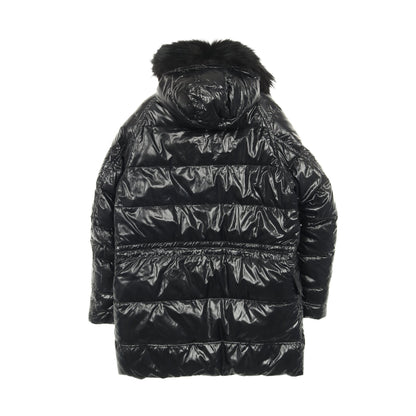 ダウンコート ナイロン ブラック フード付き リバーシブル モンクレール アウター MONCLER