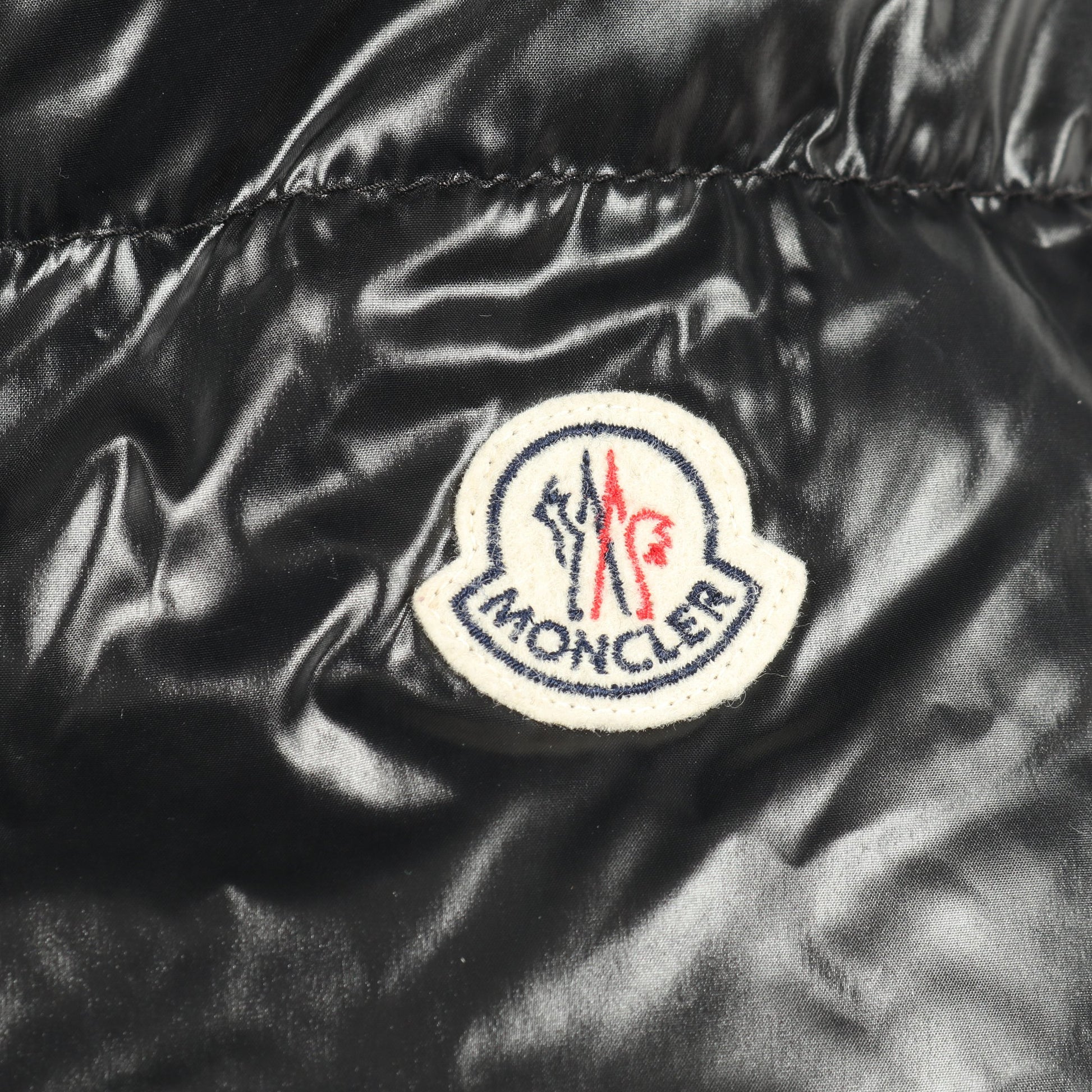ダウンコート ナイロン ブラック フード付き リバーシブル モンクレール アウター MONCLER