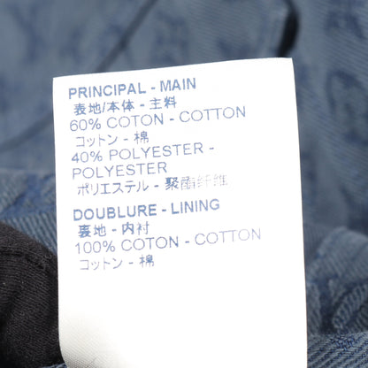 モノグラム デニムジャケット コットン インディゴブルー ルイヴィトン アウター LOUIS VUITTON