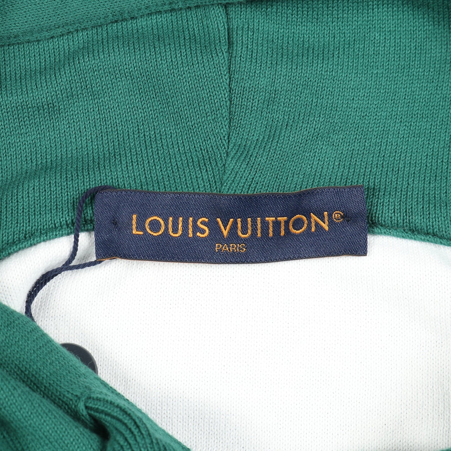 モノグラム グラディエントニットパーカー プルオーバーパーカー コットン グリーン ルイヴィトン トップス LOUIS VUITTON