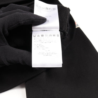プルオーバーパーカー コットン ブラック 切替 モンクレール トップス MONCLER