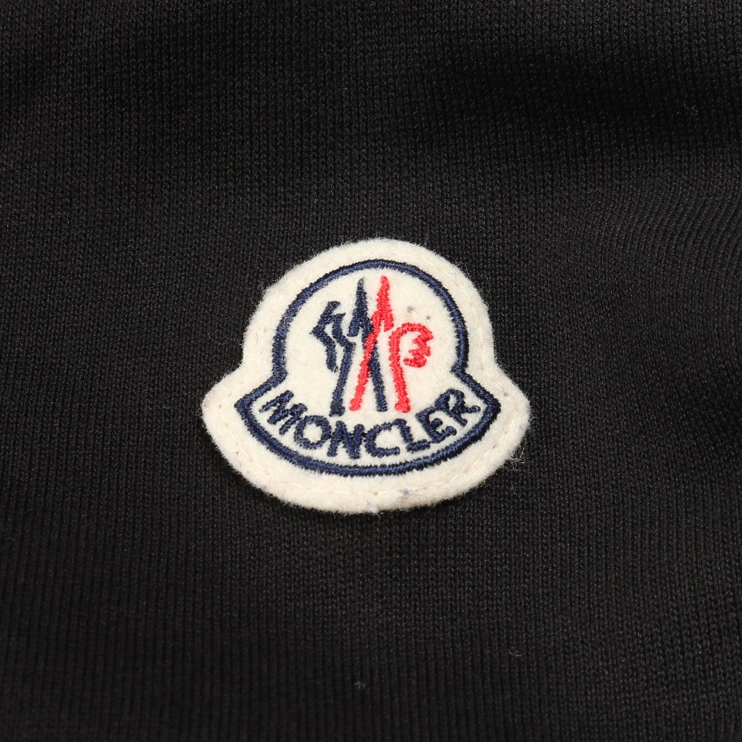 プルオーバーパーカー コットン ブラック 切替 モンクレール トップス MONCLER