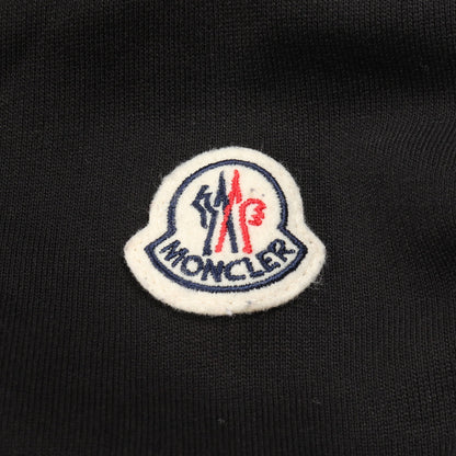 プルオーバーパーカー コットン ブラック 切替 モンクレール トップス MONCLER