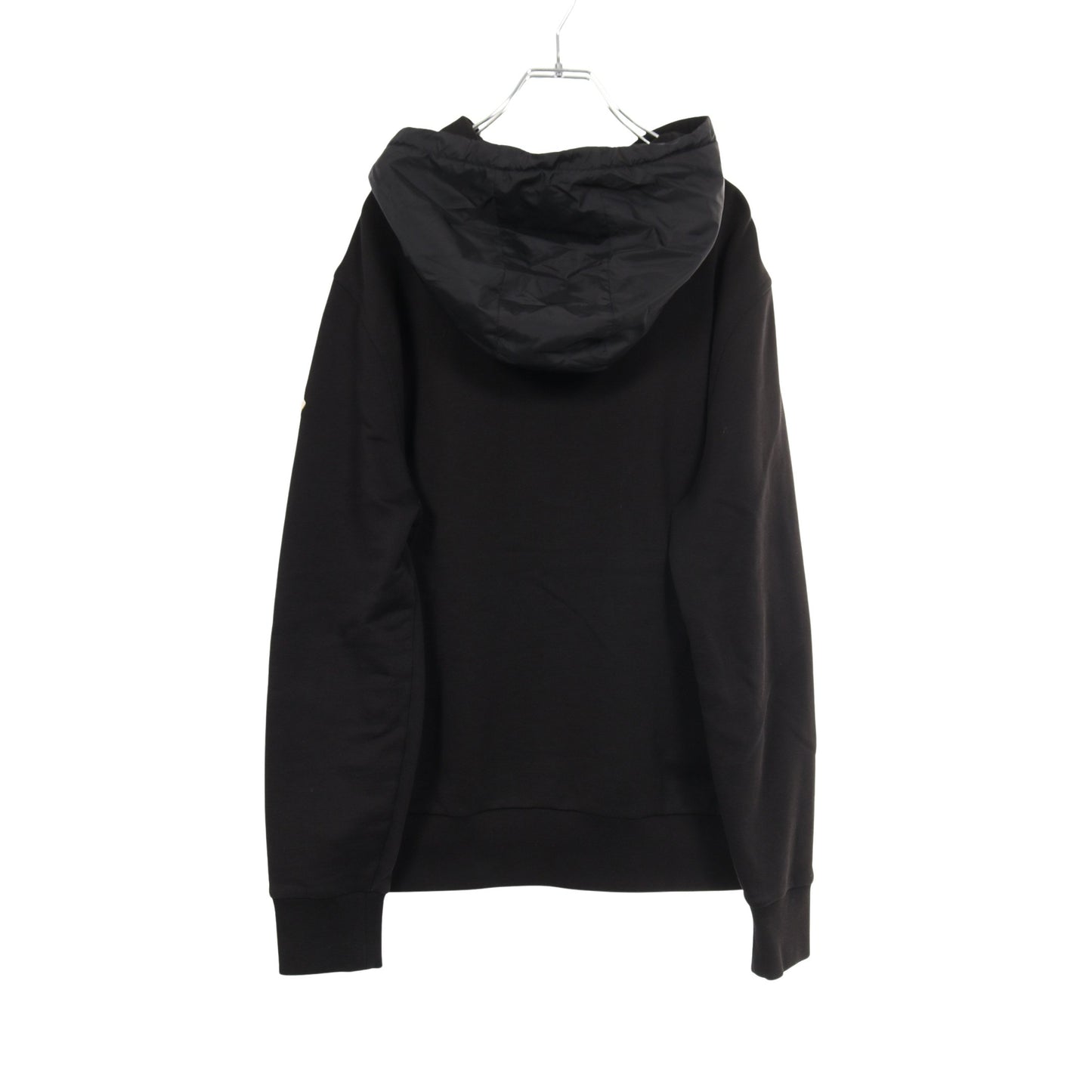 プルオーバーパーカー コットン ブラック 切替 モンクレール トップス MONCLER