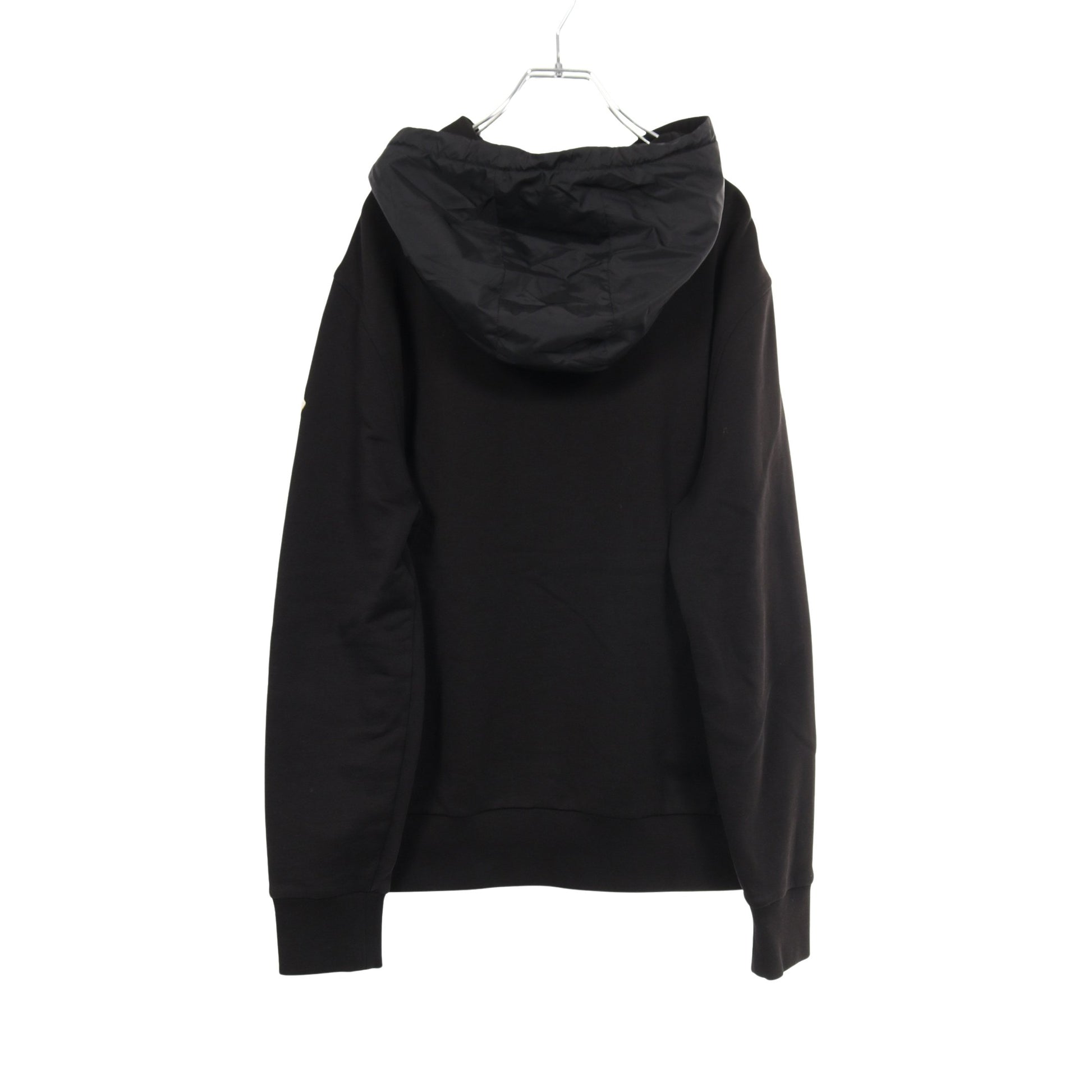 プルオーバーパーカー コットン ブラック 切替 モンクレール トップス MONCLER