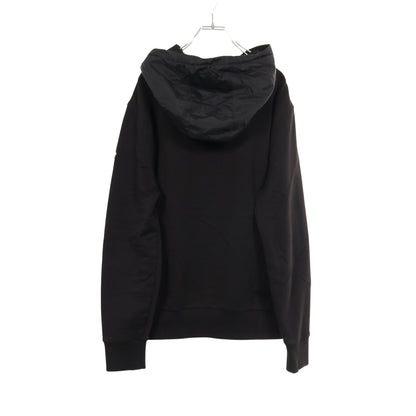プルオーバーパーカー コットン ブラック 切替 モンクレール トップス MONCLER