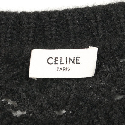 ニットワンピース アルパカ ナイロン モヘヤ ブラック セリーヌ ワンピース CELINE