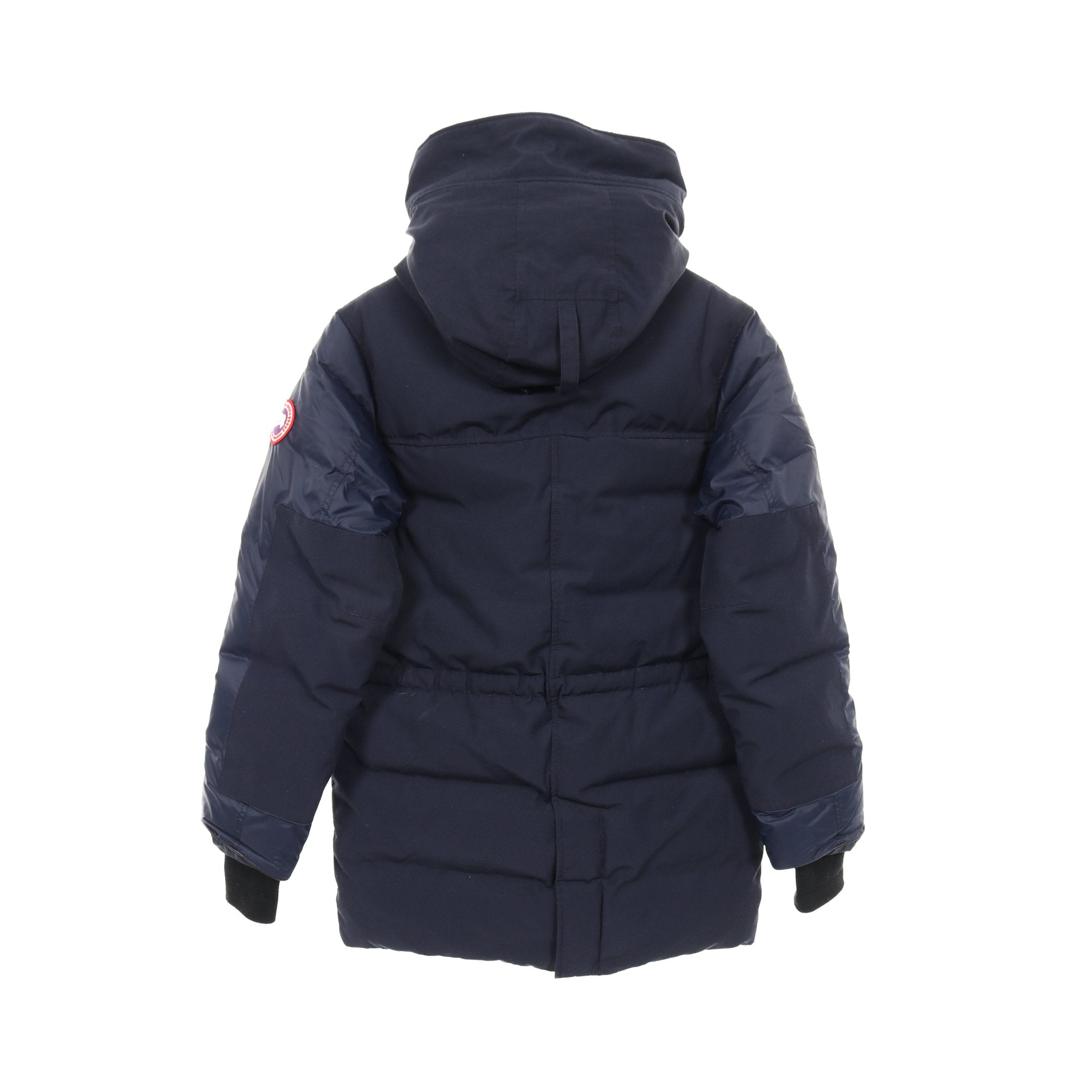 SILVERTHORNE PARKA ダウンジャケット ナイロン ネイビー フード付き SILVERTHORNE PARKA ダウンジャケット ナイロン ネイビー フード付き
