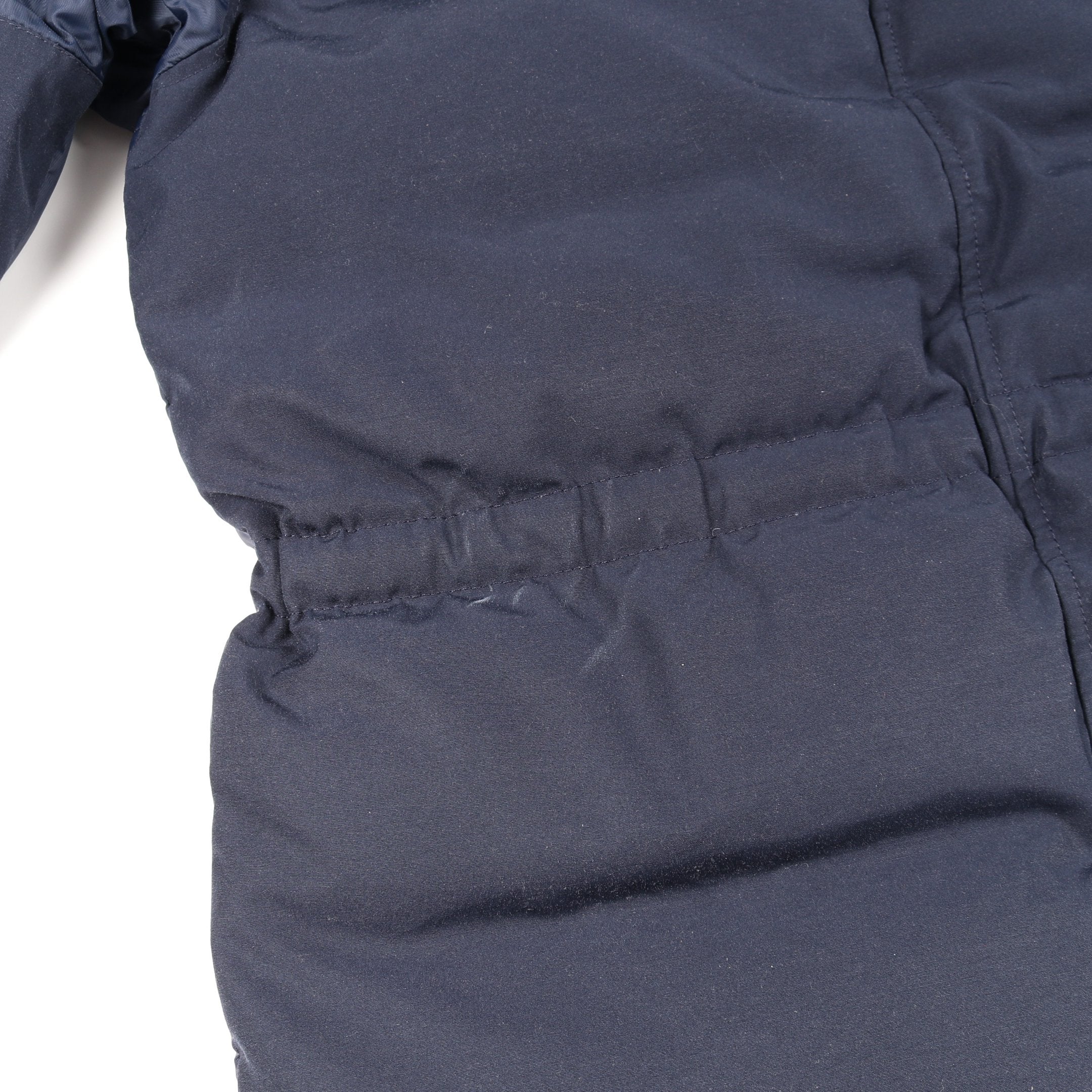 SILVERTHORNE PARKA ダウンジャケット ナイロン ネイビー フード付き