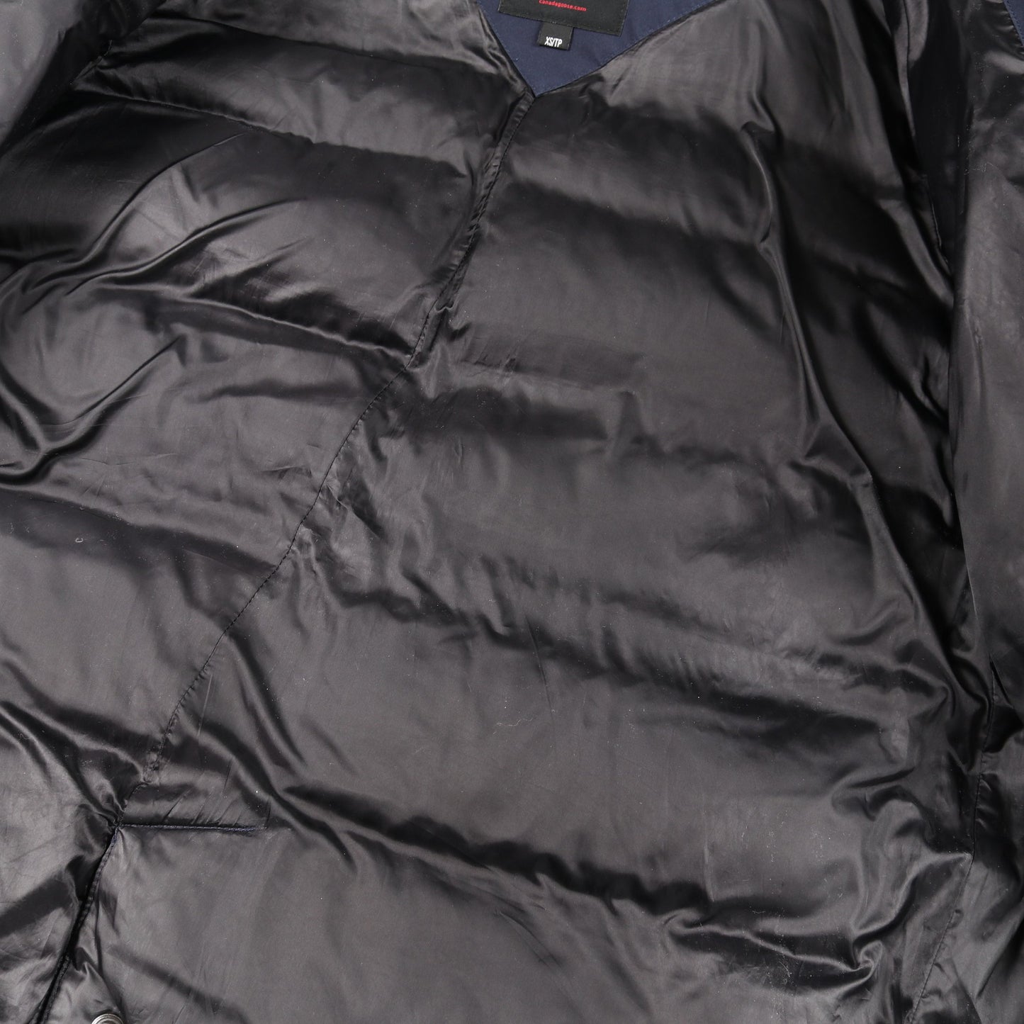 SILVERTHORNE PARKA ダウンジャケット ナイロン ネイビー フード付き カナダグース アウター CANADA GOOSE