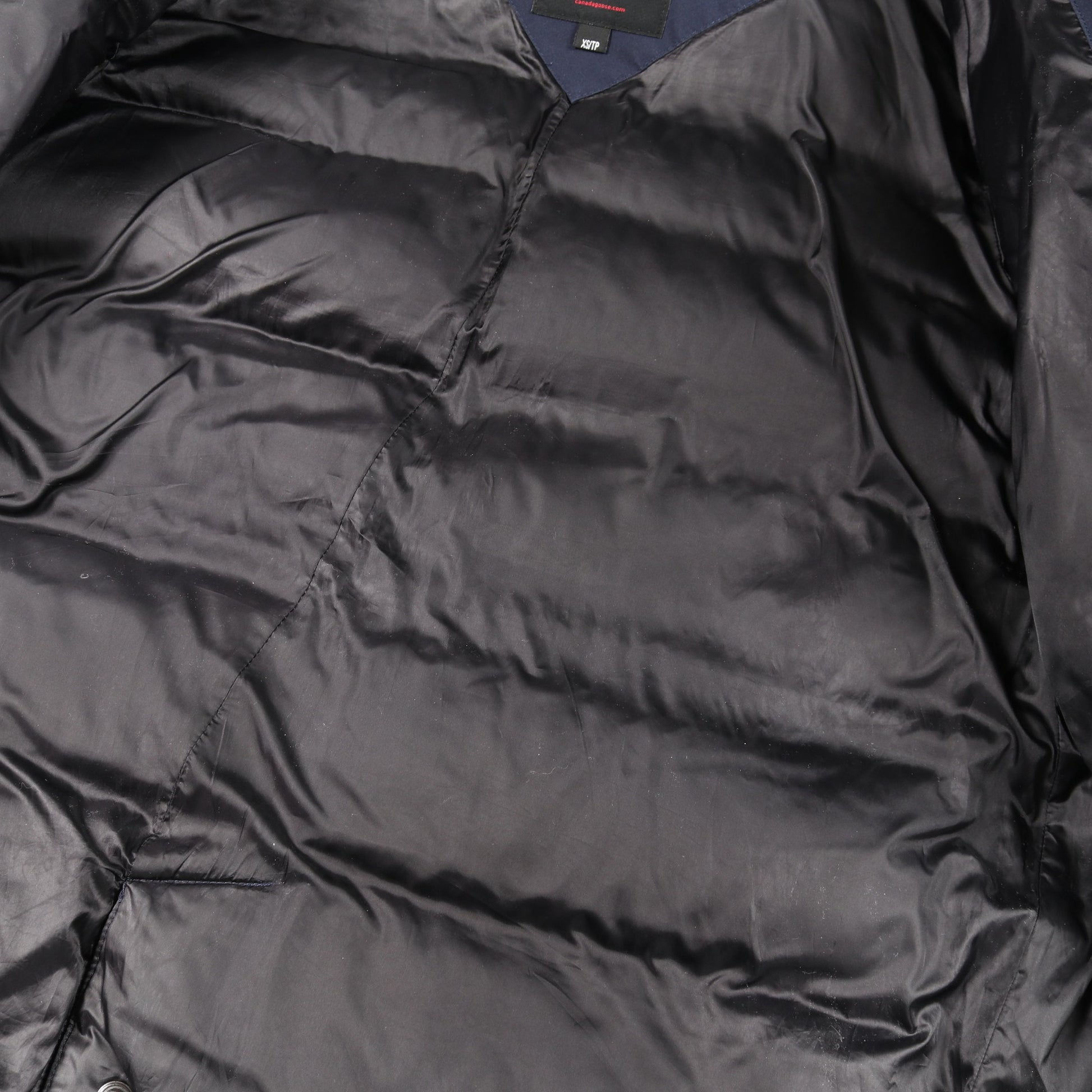 SILVERTHORNE PARKA ダウンジャケット ナイロン ネイビー フード付き カナダグース アウター CANADA GOOSE