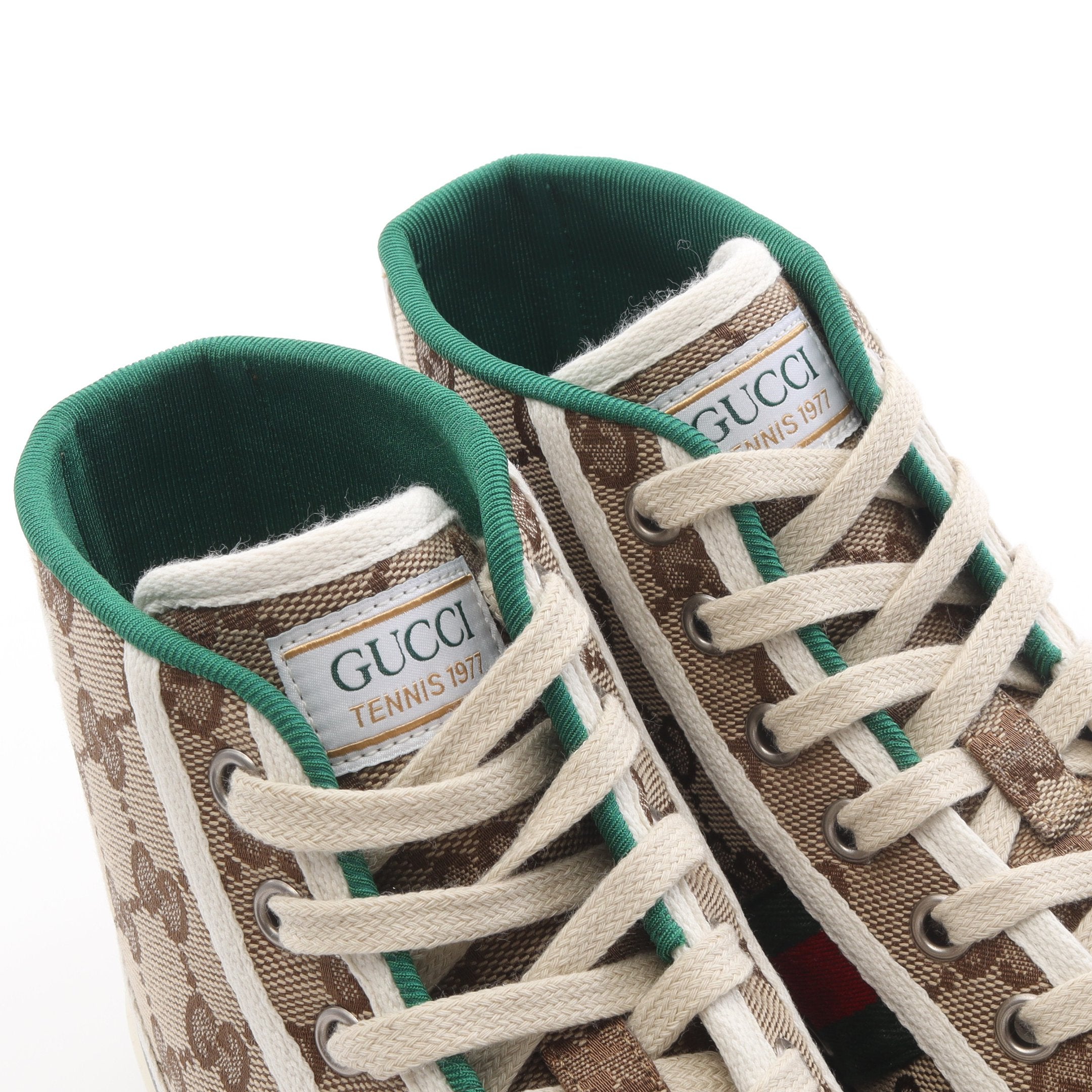 テニス 1977 GGキャンバス ハイカットスニーカー キャンバス ベージュ