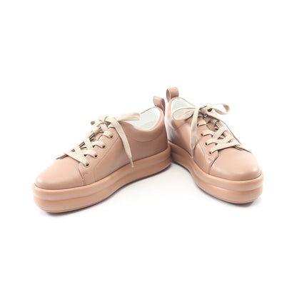 ハッピー スニーカー レザー ブラウン エルメス シューズ HERMES