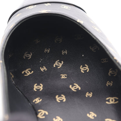 ココマーク パンプス レザー ブラック シャネル シューズ CHANEL