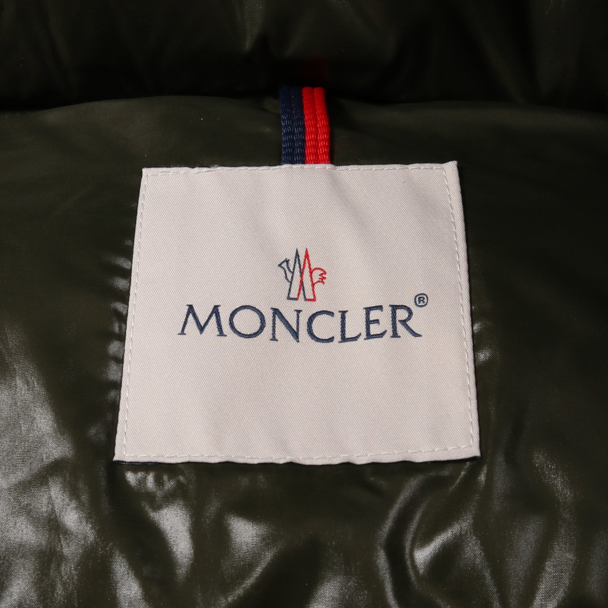 MONTRIOND ダウンジャケット コットン ナイロン ウール カーキグリーン モンクレール アウター MONCLER