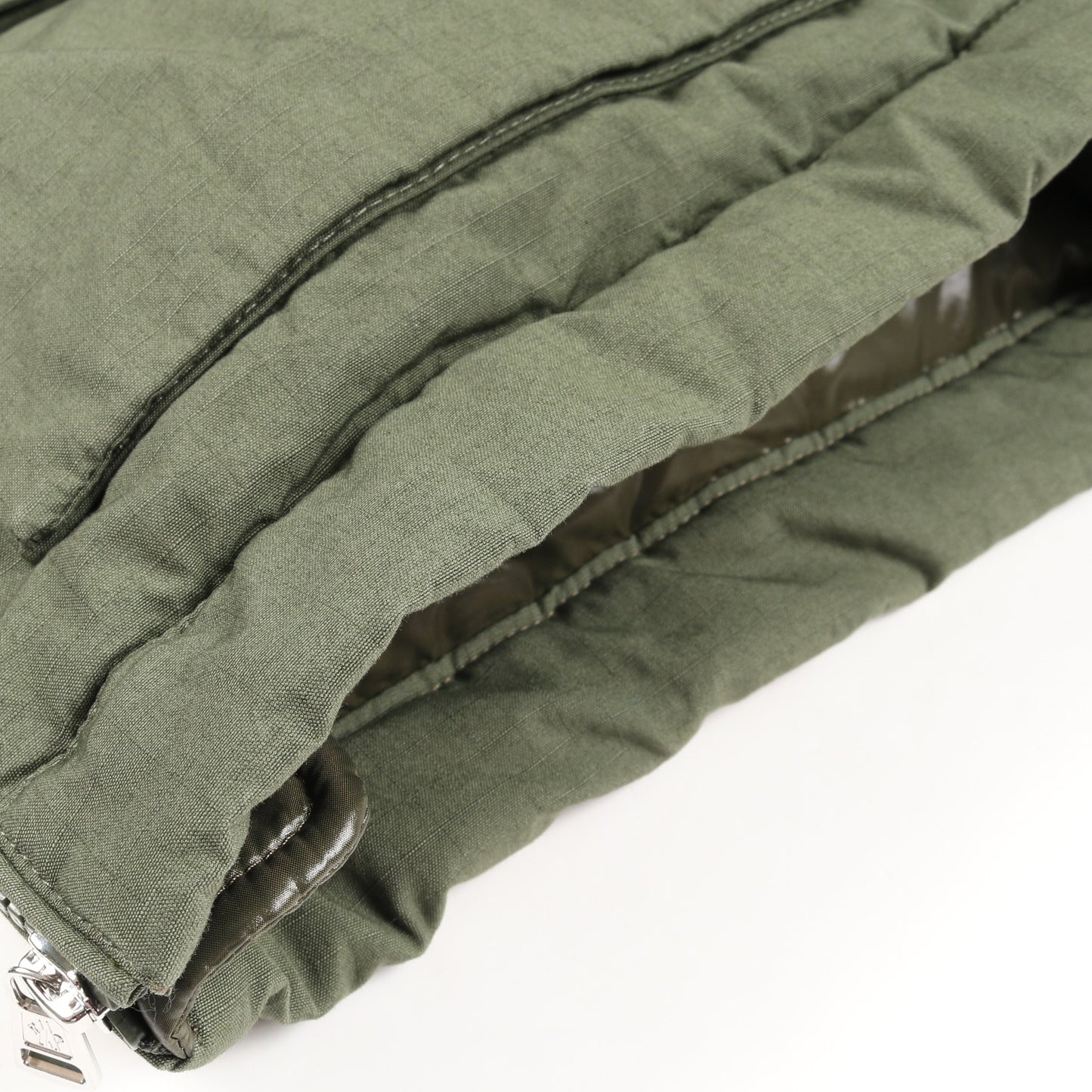 MONTRIOND ダウンジャケット コットン ナイロン ウール カーキグリーン モンクレール アウター MONCLER