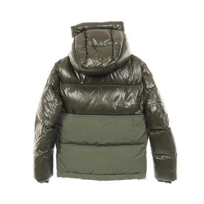 MONTRIOND ダウンジャケット コットン ナイロン ウール カーキグリーン モンクレール アウター MONCLER